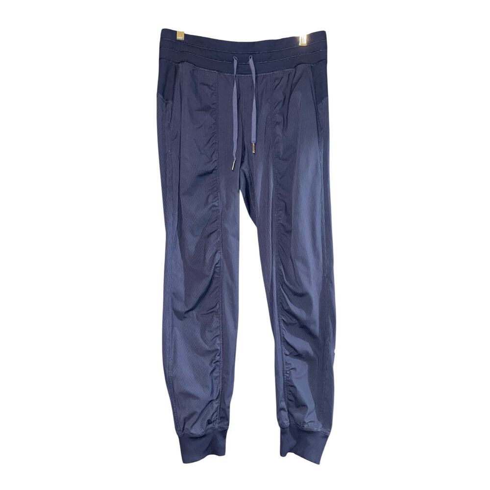 Lululemon Dance Studio Jogger Pants Women's Size 8 Navy Blue Workout Gym Yoga